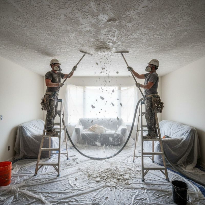 Ceiling Texture Removal